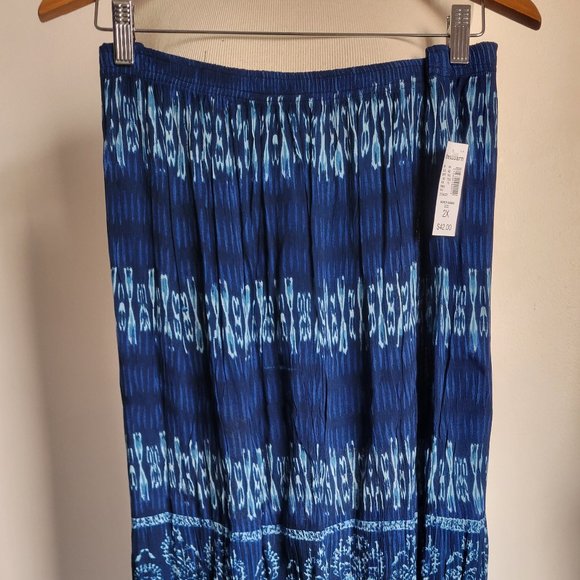 Dress Barn Dresses & Skirts - CLEARANCE - Dress Barn Woman Blue Long Maxi Skirt - Size 2X